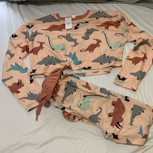 Rue 21 Dinosaur 2 Piece Pajama Set